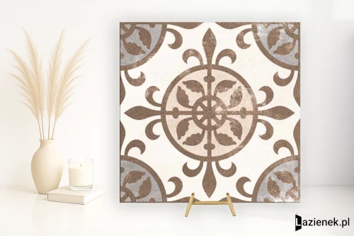 Przejdź do produktu Casalgrande Padana Opus Multicolor Beige B połaczenie mat-poler 20x20 cm gr. 9 mm - płytka rektyfikowana / 10400295