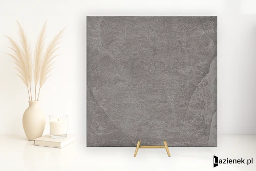 Przejdź do produktu Casalgrande Padana Pietra Baugè Antracite połaczenie mat-poler 90x90 cm gr. 9 mm - płytka rektyfikowana / 2990259