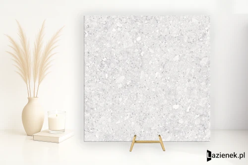 Przejdź do produktu Casalgrande Padana Pietre Di Paragone Gre'Bianco połaczenie mat-poler 60x60 cm gr. 9 mm - płytka rektyfikowana / 1740004
