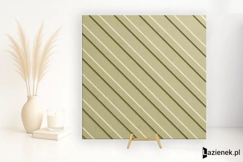 Przejdź do produktu Casalgrande Padana Tactile Diagonale Bianco błyszcząca 30x30 cm gr. 7 mm - płytka nierektyfikowana/0822A344