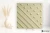 Casalgrande Padana Tactile Diagonale/Tondi Bianco błyszcząca 30x30 - płytka nierektyfikowana - płytka dekoracyjna