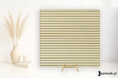 Casalgrande Padana Tactile Righe Bianco błyszcząca 20x20 - płytka nierektyfikowana - płytka dekoracyjna