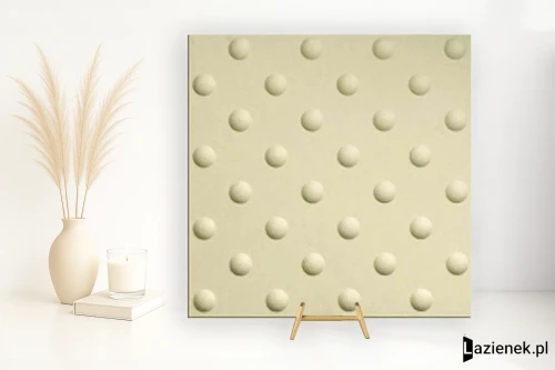 Przejdź do produktu Casalgrande Padana Tactile Tondi Bianco błyszcząca 20x20 cm gr. 7 mm - płytka nierektyfikowana/0821A144