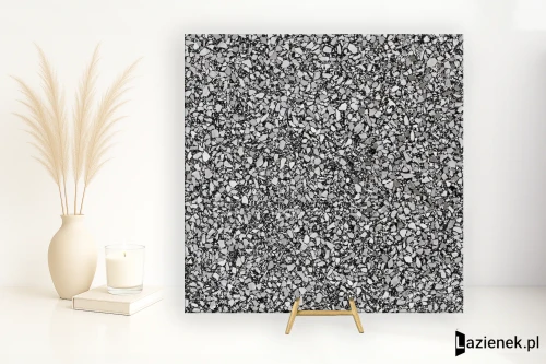 Przejdź do produktu Casalgrande Padana Terrazzo Black satyna 60x60 cm gr. 9 mm - płytka rektyfikowana/12954632