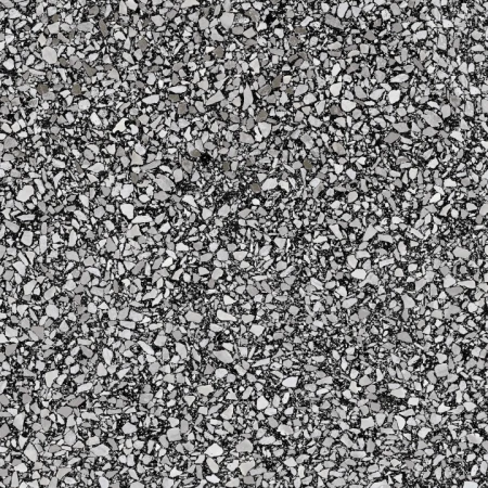 Casalgrande Padana Terrazzo Black satyna 60x60 - płytka imitująca lastryko