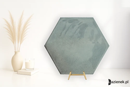 Przejdź do produktu Cifre Moon Green błyszcząca 16x18 cm gr. 9 mm - płytka rektyfikowana / 300000000000041821