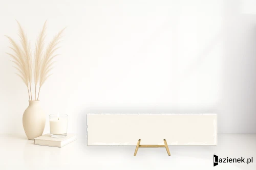 Przejdź do produktu Cifre Moos Ivory błyszcząca 6.5x26 cm gr. 8 mm - płytka rektyfikowana / 300000000000057368
