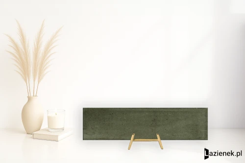 Przejdź do produktu Cifre Nala Green błyszcząca 6x24.6 cm gr. 8 mm - płytka rektyfikowana / 300000000000055437