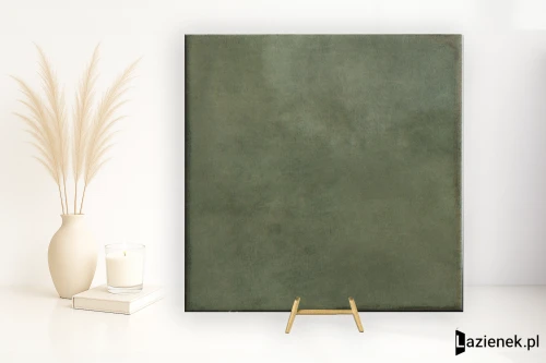 Przejdź do produktu Cifre Omnia Green błyszcząca 12.5x12.5 cm gr. 9 mm - płytka rektyfikowana / 300000000000041454