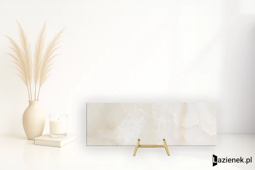 Przejdź do produktu Cifre Onix Cream błyszcząca 30x90 cm gr. 7 mm - płytka rektyfikowana / 300000000000048701