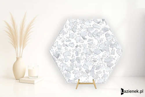 Przejdź do produktu Cifre Riazza Gray matowa 23.2x26.7 cm gr. 9 mm - płytka rektyfikowana / 300000000000043745