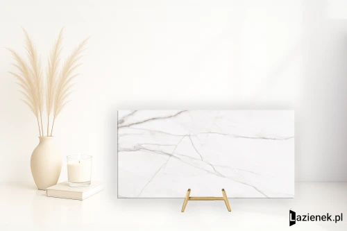 Przejdź do produktu Cifre Sabine White błyszcząca 75x150 cm gr. 11 mm - płytka rektyfikowana / 300000000000043262