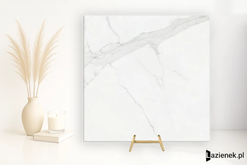 Przejdź do produktu Cifre Statuario Statuario White błyszcząca 60x60 cm gr. 9 mm - płytka nierektyfikowana / 300000000000030954