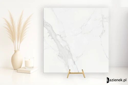 Przejdź do produktu Cifre Statuario Statuario White matowa 60x60 cm gr. 9 mm - płytka nierektyfikowana / 300000000000030956