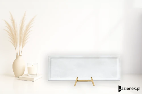 Przejdź do produktu Cifre Titan White błyszcząca 10x30 cm gr. 9 mm - płytka rektyfikowana / 300000000000041154