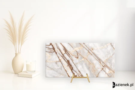 La Fabbrica Ava Bianco Imperiale Bianco Imperiale 60x120 - płytka / (L)277101 - płytka imitująca marmur