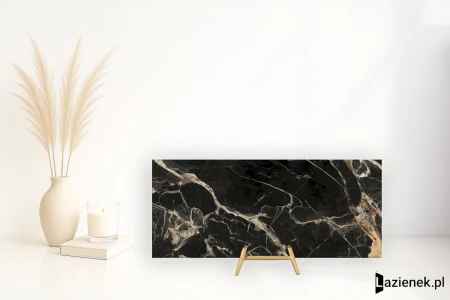 La Fabbrica Ava Black Gold Black Gold 120x280 - płytka / (L)276001 - płytka imitująca marmur