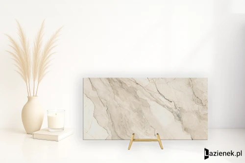 Przejdź do produktu La Fabbrica Ava Bolgheri Stone Beige satynowa 3d 60x120 cm gr. 9 mm - płytka rektyfikowana / (L)196016