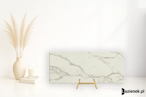 Przejdź do produktu La Fabbrica Ava Calacatta Oro Calacatta Oro półpoler 120x280 cm gr. 6 mm - płytka rektyfikowana / (L)163015
