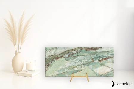 La Fabbrica Ava Green Sky Green Sky pół 120x280 - płytka / (L)278002 - płytka imitująca marmur