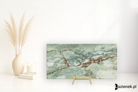 La Fabbrica Ava Green Sky Green Sky pół 60x120 - płytka / (L)278102 - płytka imitująca marmur