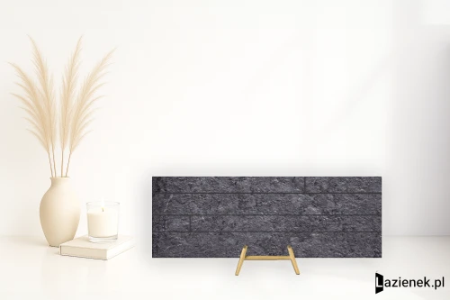 Przejdź do produktu La Fabbrica Ava I Quarzi Antracite matowa 15x60 cm gr. 9 mm - płytka rektyfikowana / (L)L62RI8