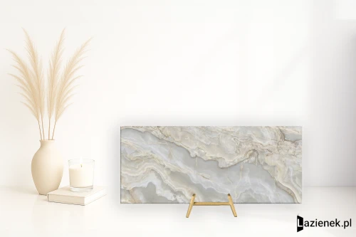 Przejdź do produktu La Fabbrica Ava Onice Iride Argento półpoler 120x280 cm gr. 6 mm - płytka rektyfikowana / (L)173026
