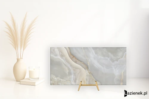 Przejdź do produktu La Fabbrica Ava Onice Iride Argento półpoler 60x120 cm gr. 9 mm - płytka rektyfikowana / (L)173066
