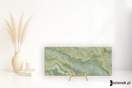 Przejdź do produktu La Fabbrica Ava Onice Iride Giada półpoler 120x280 cm gr. 6 mm - płytka rektyfikowana / (L)173022