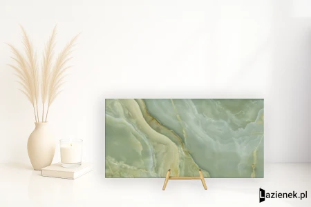 La Fabbrica Ava Onice Iride Giada pół 60x120 - płytka / (L)173062 - płytka imitująca marmur