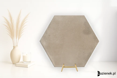 Przejdź do produktu La Fabbrica Ava Small Beige błyszcząca 10.7x12.4 cm gr. 9 mm - płytka nierektyfikowana / (L)180050