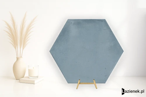 Przejdź do produktu La Fabbrica Ava Small Light Blue błyszcząca 10.7x12.4 cm gr. 9 mm - płytka nierektyfikowana / (L)180047