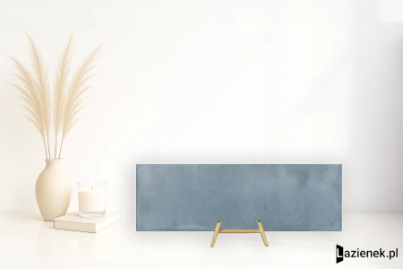 La Fabbrica Ava Small Light Blue błyszcząca 6.5x20 - płytka nierektyfikowana / (L)180007 - płytka imitująca kamień