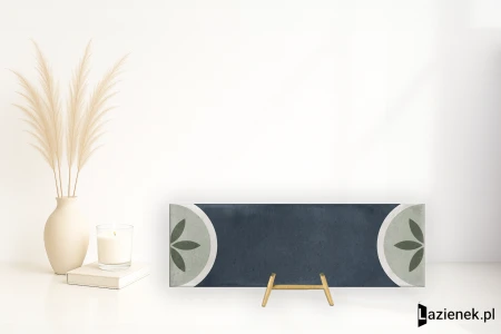 La Fabbrica Ava Small Navy błyszcząca 6.5x20 - płytka nierektyfikowana / (L)180205 - płytka imitująca kamień