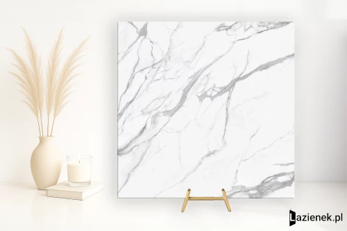 Przejdź do produktu La Fabbrica Ava Statuario Reale Statuario Reale półpoler 120x120 cm gr. 6 mm - płytka rektyfikowana / (L)163027