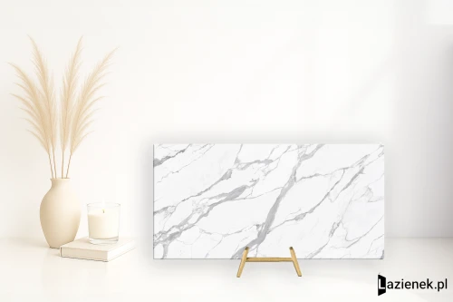 Przejdź do produktu La Fabbrica Ava Statuario Reale Statuario Reale matowa 160x320 cm gr. 6 mm - płytka rektyfikowana / (L)163008