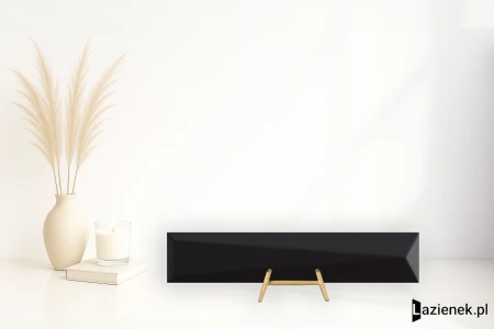 La Fabbrica Ava Up Black 5x25 - płytka nierektyfikowana / (L)192082 - płytka imitująca kamień