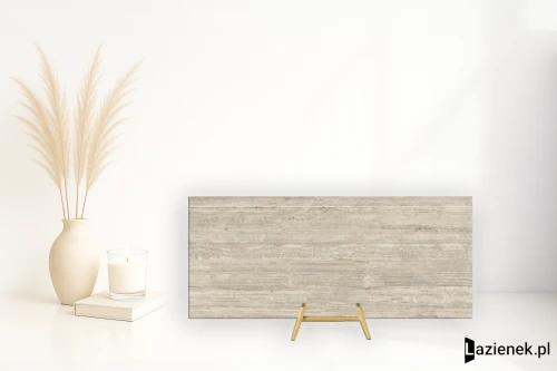 Przejdź do produktu Mirage Elysian Travertino Light szczotkowana 120x278 cm gr. 6 mm - płytka rektyfikowana / BFM5
