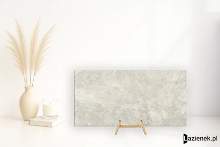 Mirage Elysian Travertini Travertino Misty Cross szczotkowana 30x60 - płytka imitująca kamień