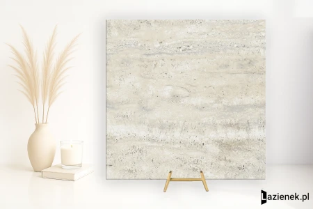 Mirage Elysian Travertini Travertino Misty naturalna 60x60 - płytka imitująca kamień
