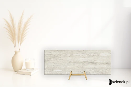 Przejdź do produktu Mirage Elysian Travertini Travertino Misty szczotkowana 120x278 cm gr. 6 mm - płytka rektyfikowana / BMK9