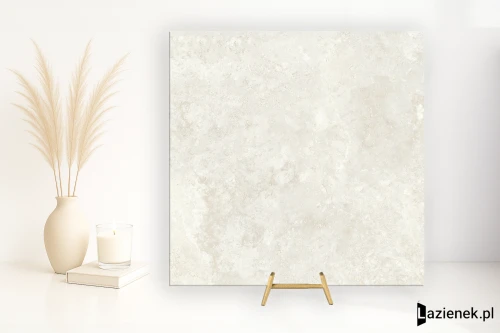 Przejdź do produktu Mirage Elysian Travertini Travertino Pearly Cross szczotkowana 120x120 cm gr. 9 mm - płytka rektyfikowana / BKX3
