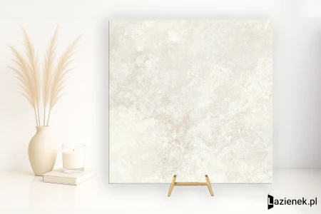 Mirage Elysian Travertini Travertino Pearly Cross strukturalna 120x120 - płytka imitująca kamień