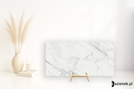 Mirage Jewels Statuario Venato B wysoki 162x324 - płytka imitująca marmur