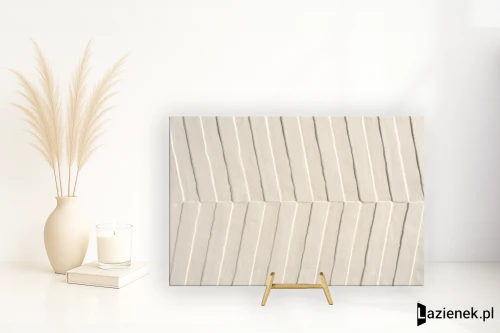 Przejdź do produktu Mirage Mand Md01 Bianco North strukturalna 30x45 cm gr. 10 mm - płytka rektyfikowana / BJR4