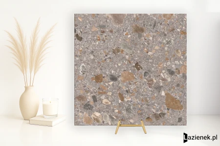 Mirage Norr Grus naturalna 80x80 - płytka imitująca lastryko