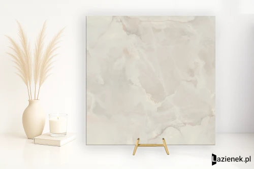 Przejdź do produktu Mirage Onyce Alabaster wysoki połysk 120x120 cm gr. 9 mm - płytka rektyfikowana / CEL7