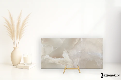Przejdź do produktu Mirage Onyce Lead Grey wysoki połysk 60x120 cm gr. 9 mm - płytka rektyfikowana / CAN4