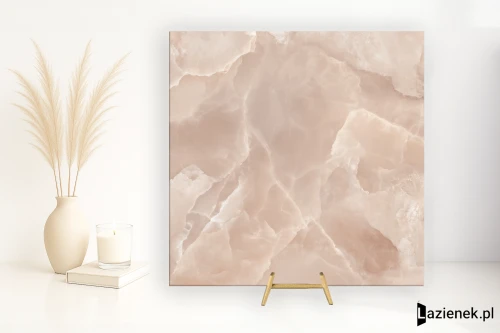 Przejdź do produktu Mirage Onyce Rose perłowa satynowa 120x120 cm gr. 9 mm - płytka rektyfikowana / CAM2