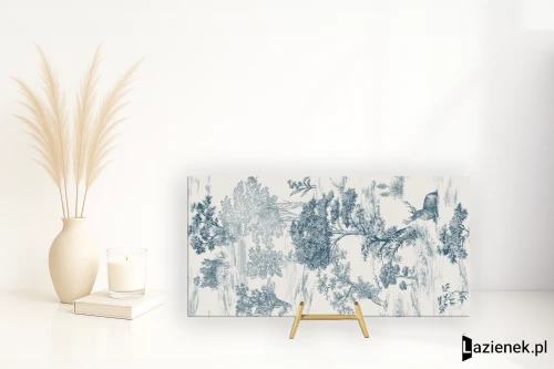 Przejdź do produktu Mirage Papier Maison Blue szczotkowana 60x120 cm gr. 6 mm - płytka rektyfikowana / CAZ4